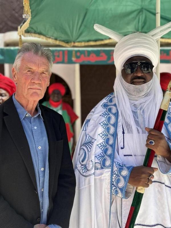 Michael Palin in Nigeria