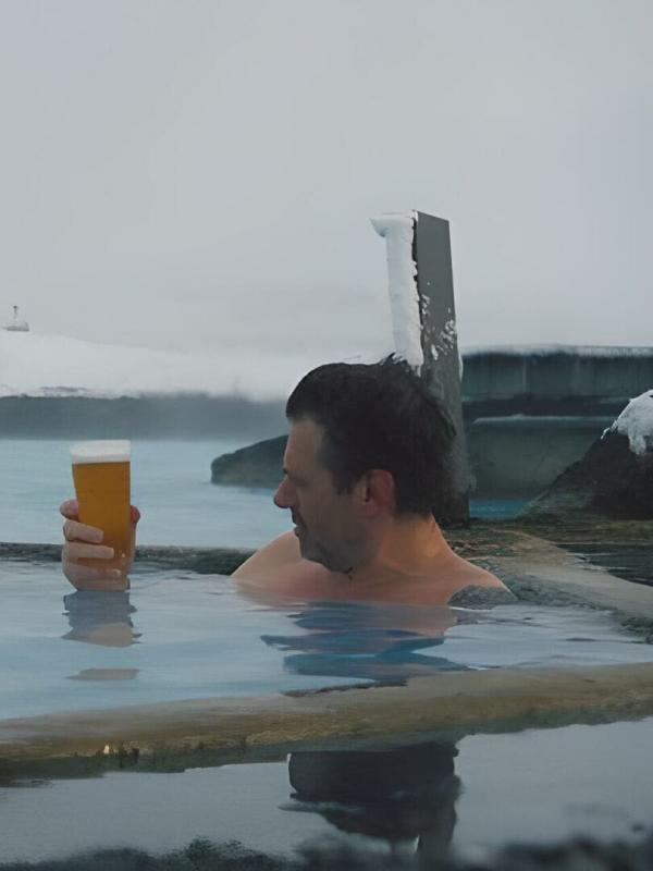 Sergio over de grens