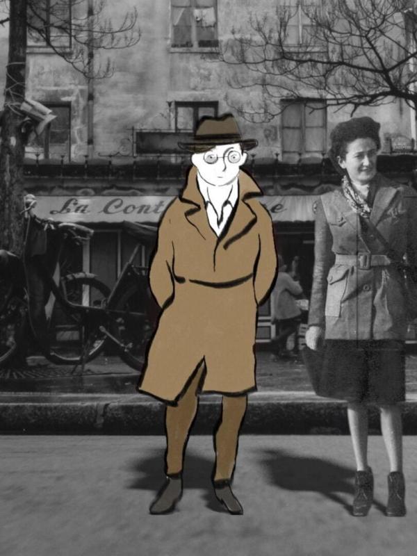 Edgar Morin, un penseur à Paris