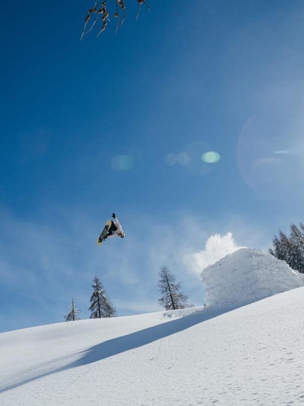 Anna Gasser : pour l'amour du snowboard