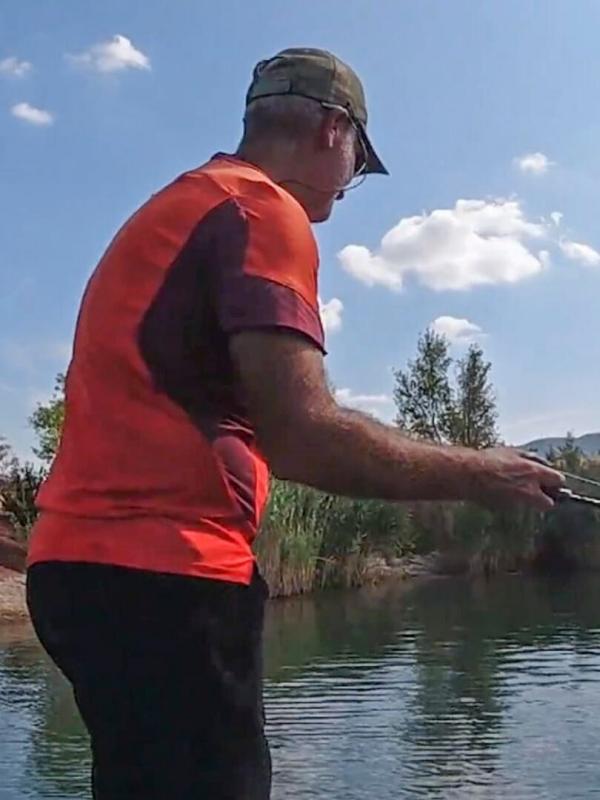 La perche à la ligne