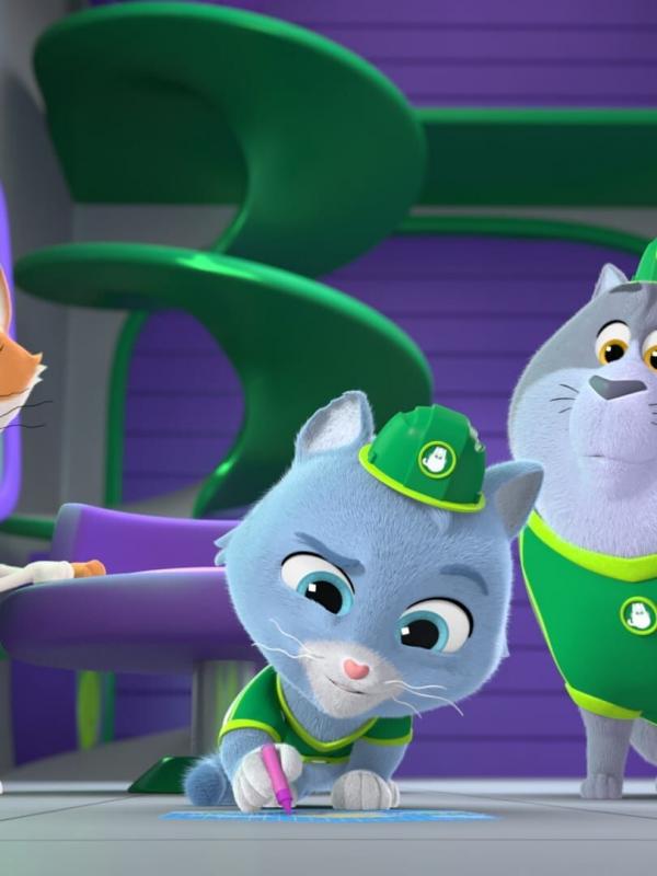 Pupstruction, les chiots en action