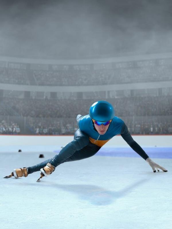 Curling. Short-track