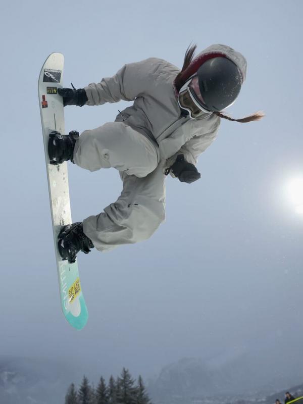 Halfpipe dames et messieurs