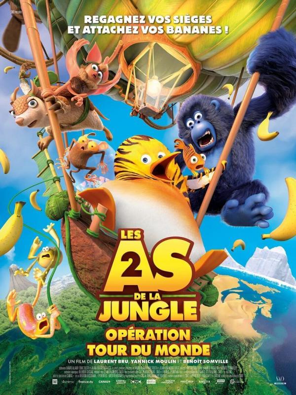 Les as de la jungle 2 : Opération tour du monde