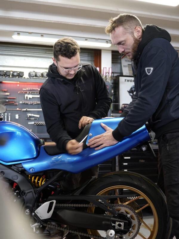 Thorn Bikes, l'atelier Moto