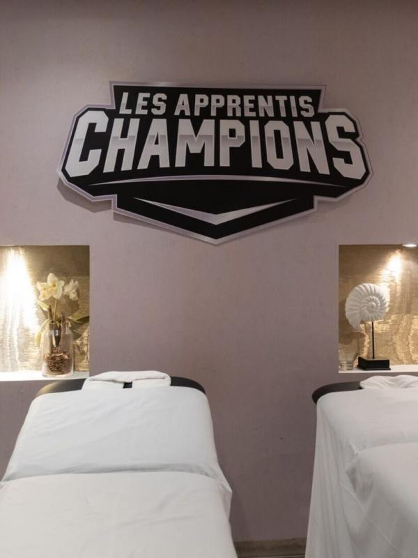 Les apprentis champions au ski