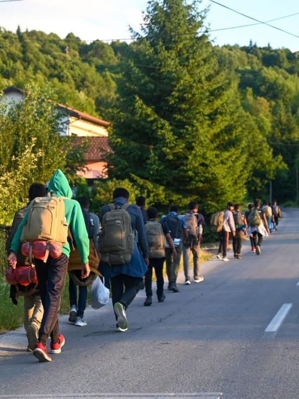 Route des Balkans : migrants, dix ans après