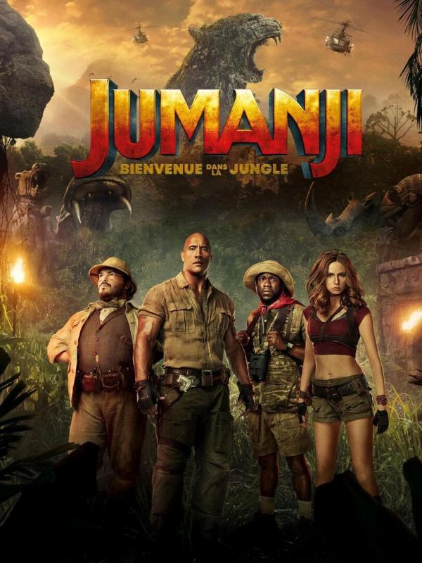 Jumanji : bienvenue dans la jungle