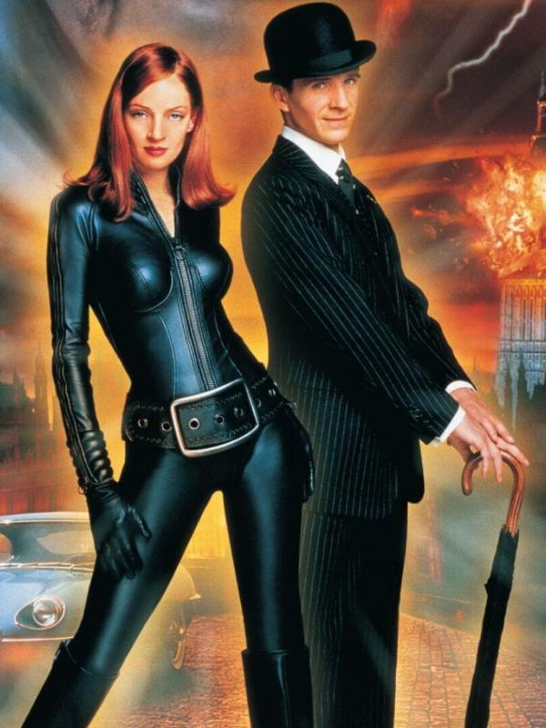 Chapeau melon et bottes de cuir