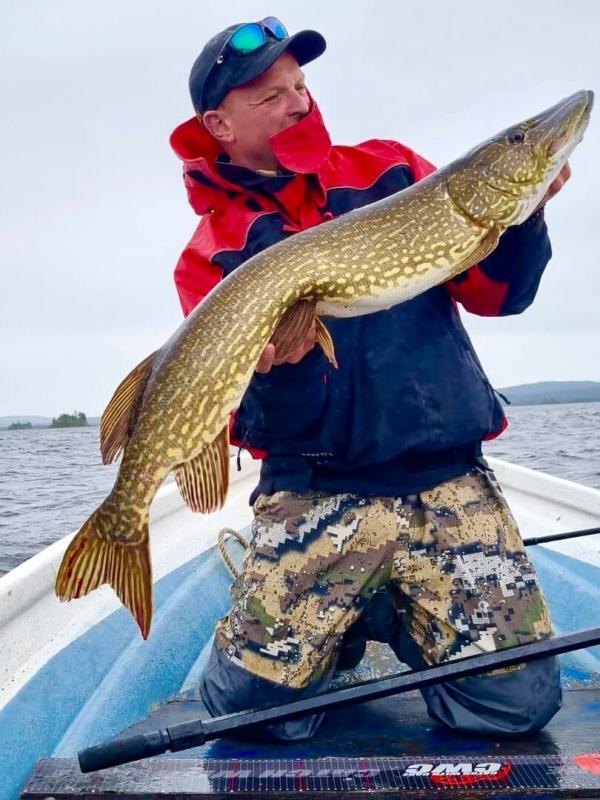 Pêche baroude en Laponie