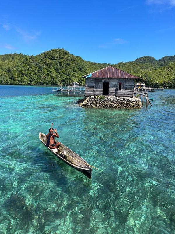 Jérôme, les yeux dans le bleu