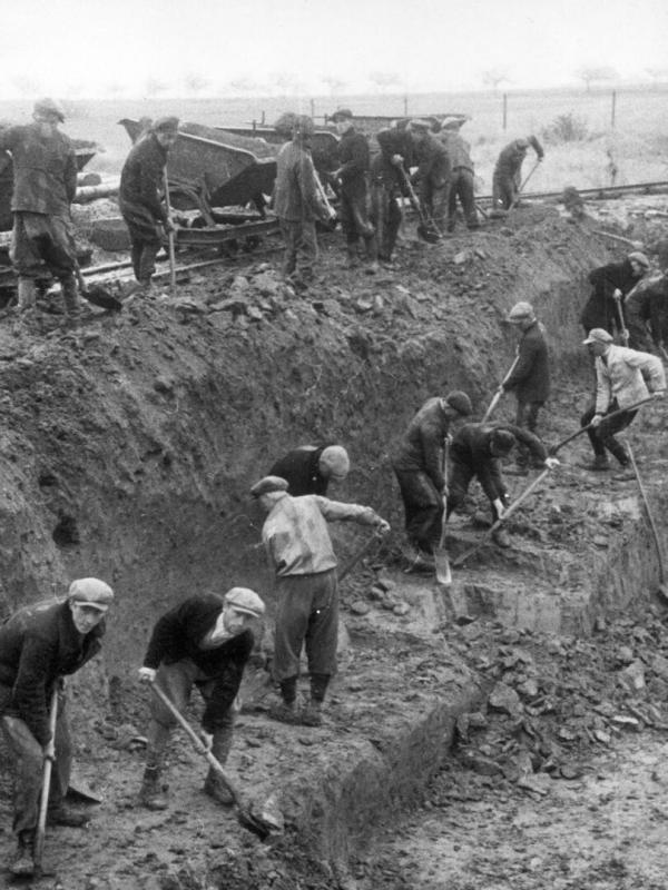 Le travail forcé sous l'Allemagne nazie