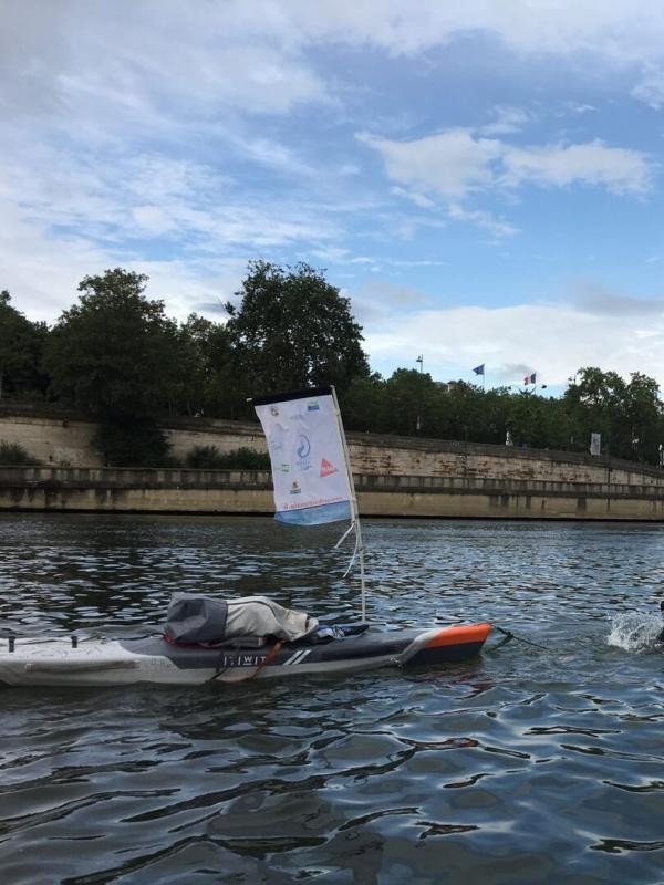 La Seine à la nage