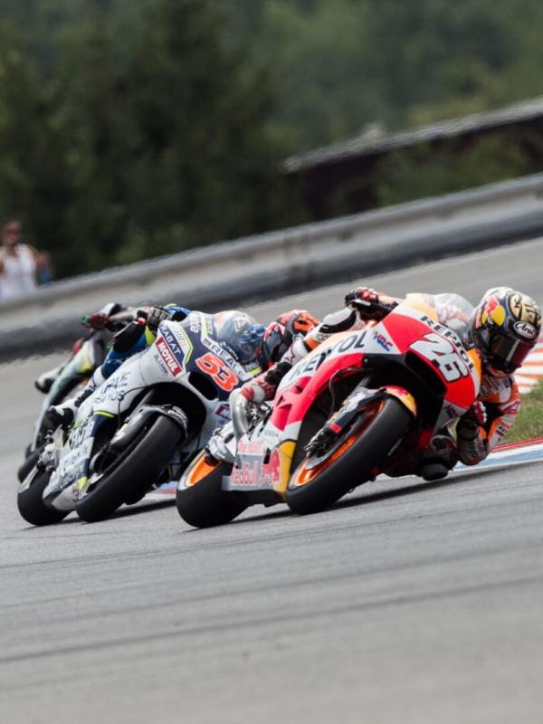 La course des Moto GP