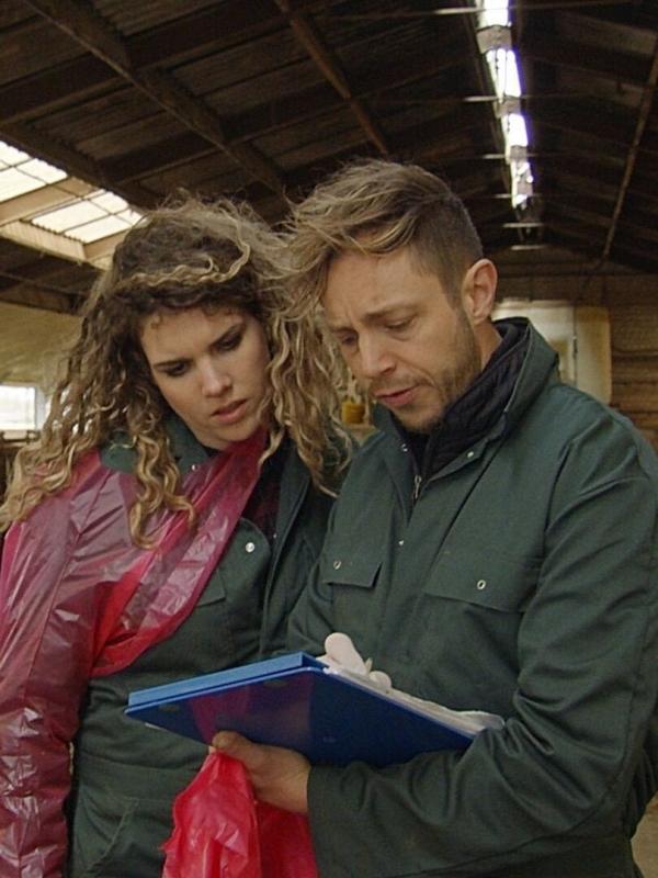 Rachel en Elbert passen op