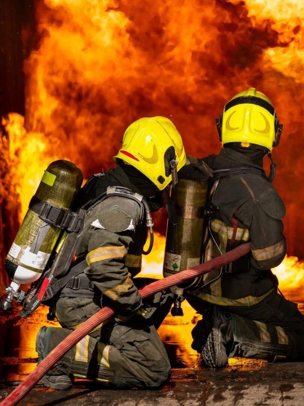 100 jours avec les pompiers