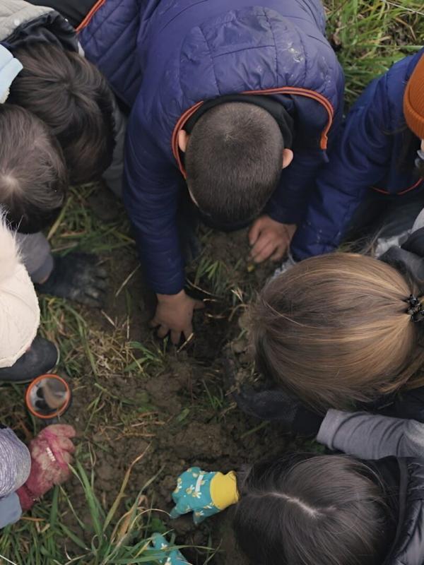 Nos mains dans la terre, l'aventure des enfants et des arbres