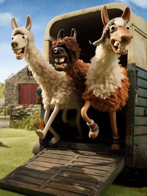 Shaun het schaap: De ondeugende lama's