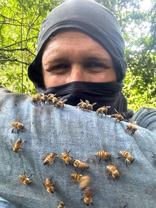 Jérôme, les yeux dans le bleu