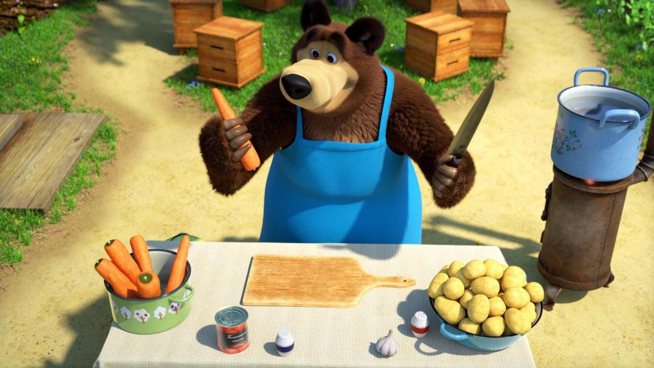 Masha et Michka S6 E3