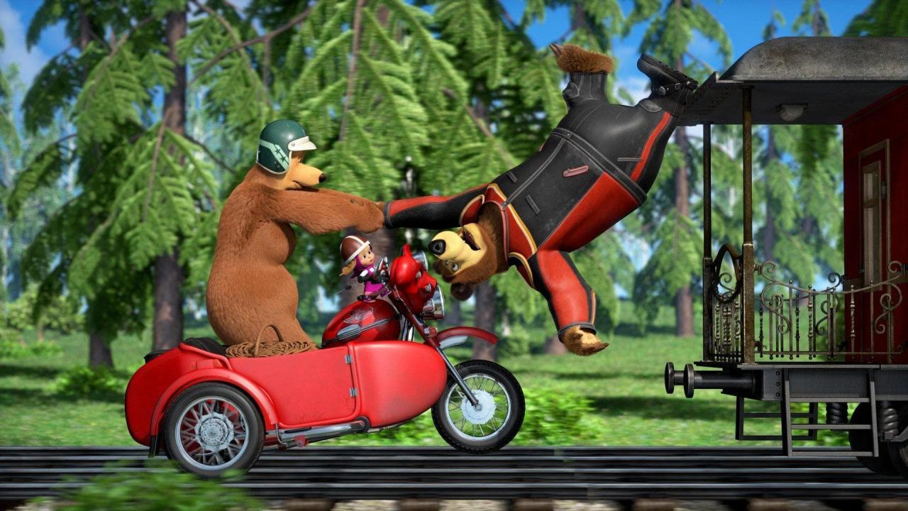 Masha et Michka S5 E22