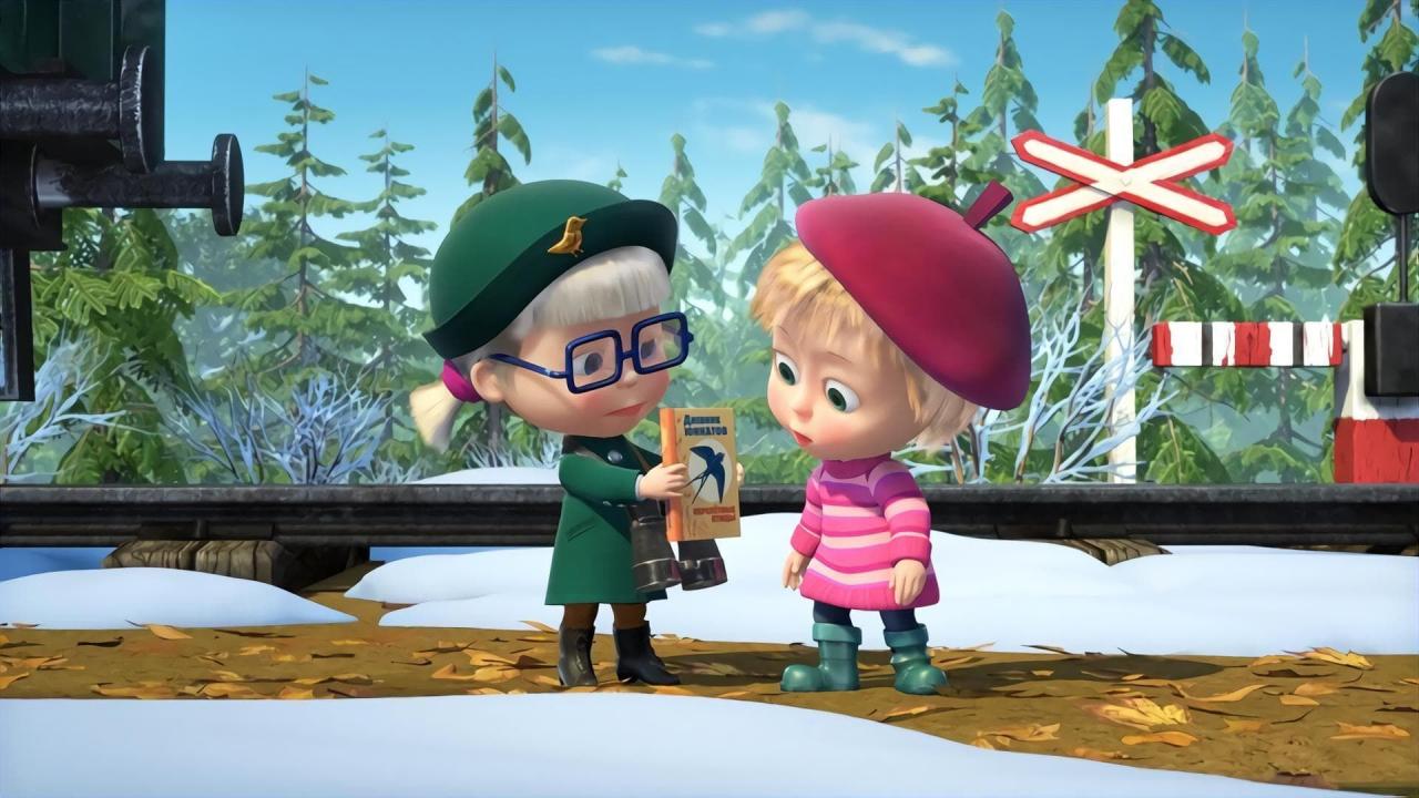 Masha et Michka S5 E4