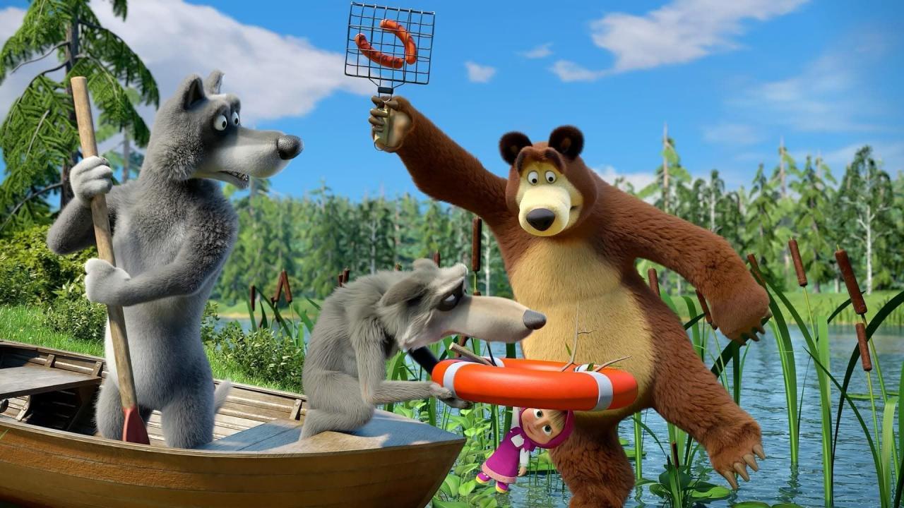 Masha et Michka S7 E4
